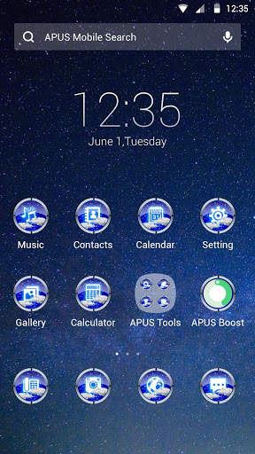 Scene-APUS Launcher theme screenshot 1