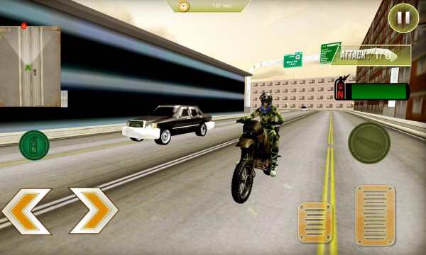 Soldier on Bikes Driving sim screenshot 3