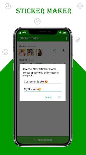 Stickers Maker - Personal stickers for WhatsApp screenshot 2