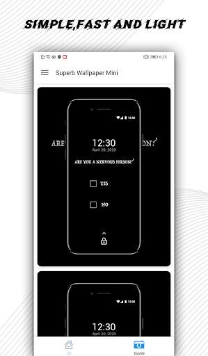 Superb Wallpaper-Mini स्क्रीनशॉट 3