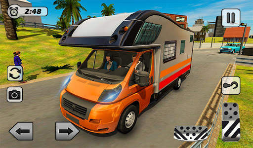 Caravan Driving Beach Resort: Drive RV Camper Van screenshot 8