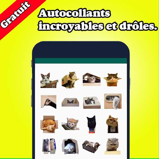 Meilleurs autocollants pour chat WAStickerApps screenshot 8