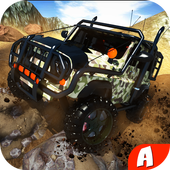 Offroad 4x4 pneus sujos de UAZ extremo icon