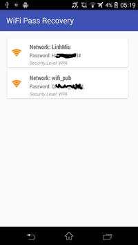 WiFi Pass Recovery (Rooted) screenshot 2