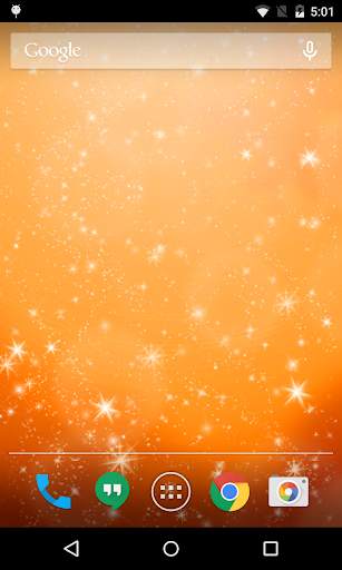 Star Rain Live Wallpaper screenshot 3