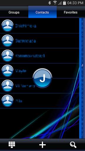 THEME AERO BLUE FOR EXDIALER screenshot 3