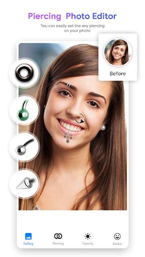 Piercing Photo Editor screenshot 4