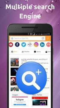 Android Browser - Fast & Safe Browser ,Privacy screenshot 5