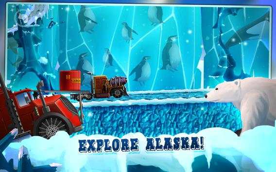 Truck Driving Race 2: Ice Road screenshot 6