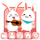 Happy Couple Bunny Theme icon