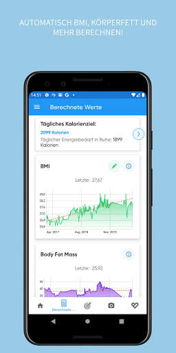 Körpermaß-Tracker screenshot 2