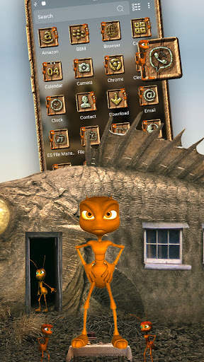 Ant Fish Home Launcher Theme screenshot 2