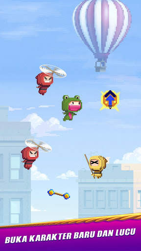 Ninja Up! - Endless arcade jumping screenshot 3