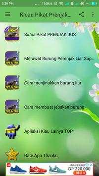 Kicau Prenjak Pikat TOP screenshot 7
