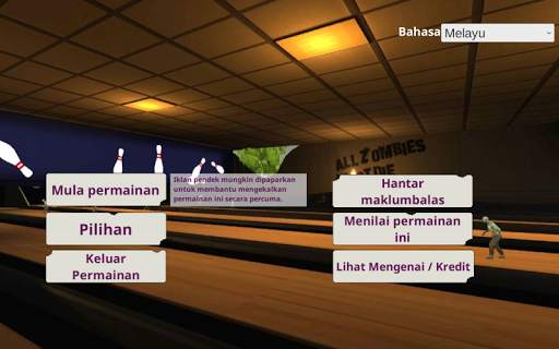 10 Zombie Bowling screenshot 2