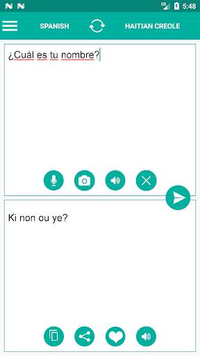 Haitian Spanish Translator скриншот 1