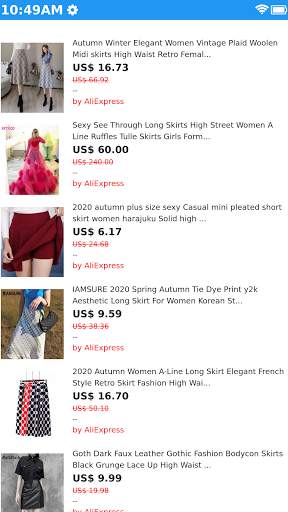 Women's Skirts Online Shopping App Cheap Skirts screenshot 7