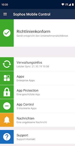 Sophos Mobile Control screenshot 2