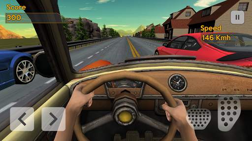Racing in Car : Classic screenshot 1