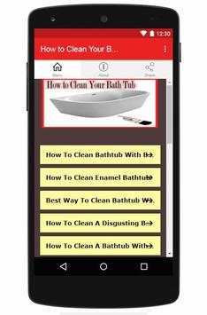 How to Clean Your Bath Tub screenshot 1