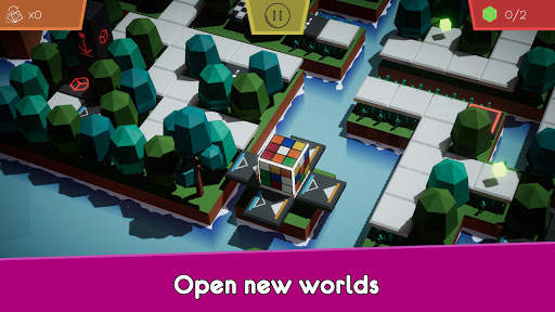 CubiX Fragment - 3D Cube Puzzle Game screenshot 4