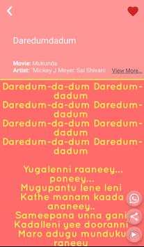Hit Pooja Hegde Songs Lyrics screenshot 3
