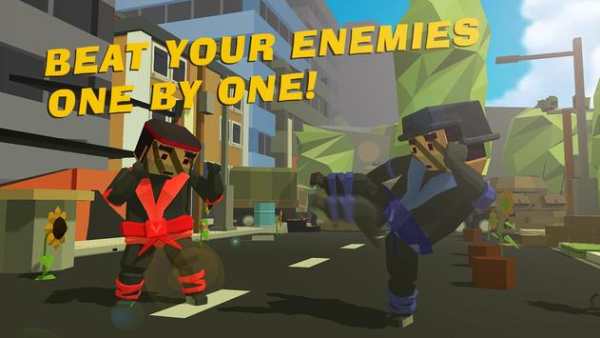 Ninja Kung Fu Pixel Fighting screenshot 1