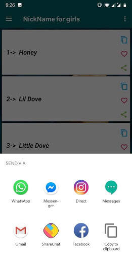 Cute Nicknames for girlfriend screenshot 5