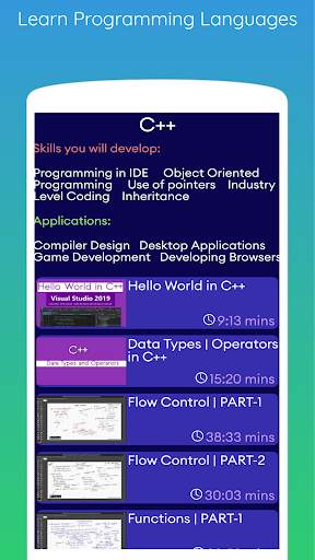 Learn Programming for Free, Live Coding, Projects screenshot 6