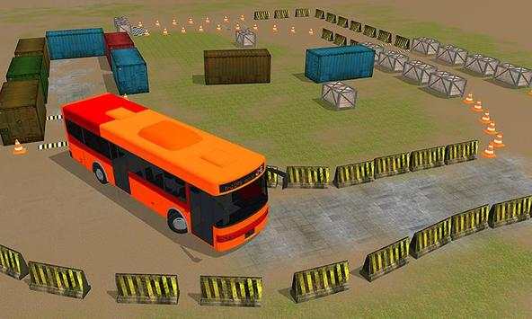 Town Coach Bus Parking Simulator Drive screenshot 4