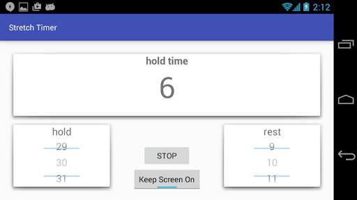 Stretch Timer screenshot 2