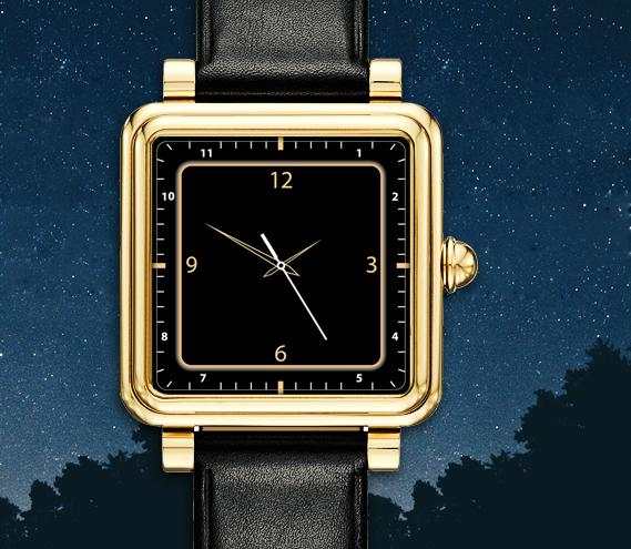 Watch Face Black screenshot 2