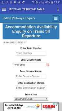 IRCTC ALL TRAIN TIME TABLE screenshot 4