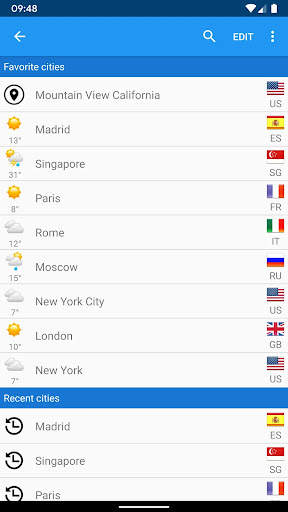 Weather XL Austria PRO screenshot 10
