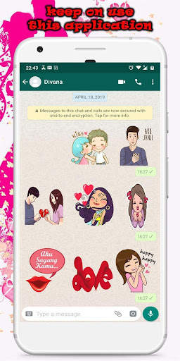 New Love Couple Sticker 2020 for WAStickerApps screenshot 6