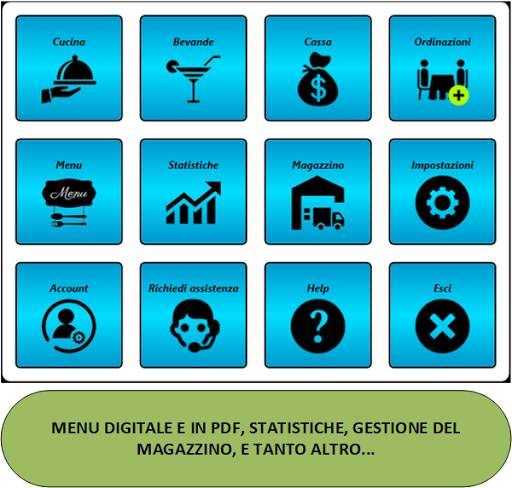 Gestione Comande Ristorante 9 تصوير الشاشة