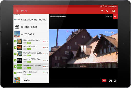 FilmOn Live TV & Record screenshot 1