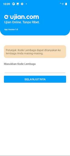 E-Ujian Browser screenshot 1
