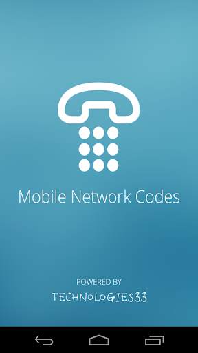 Mobile Network Codes screenshot 1