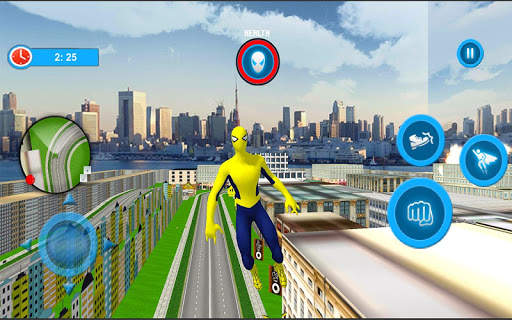 Flying Spider Hero City Rescuer Story screenshot 13
