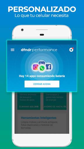 dfndr performance: Limpieza, velocidad & batería screenshot 8