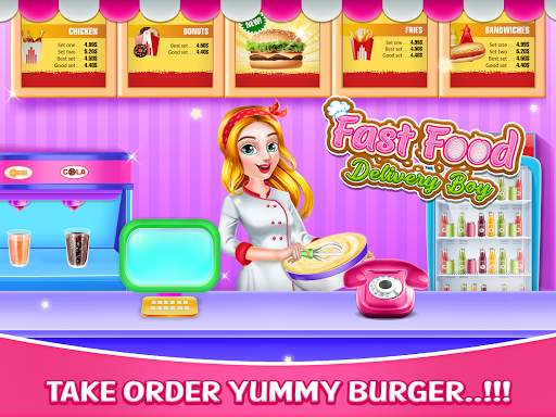 Cooking Burger Delivery Game screenshot 5
