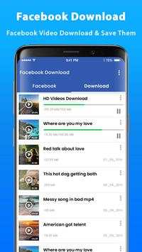 Video download for facebook 2019 screenshot 2