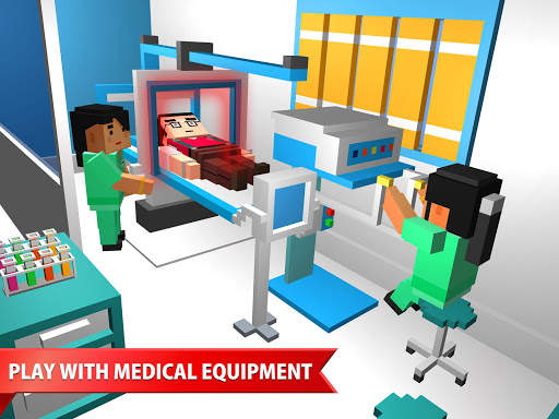 Hospital Craft: Building Doctor Simulator Games 3D screenshot 12