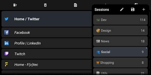 Fulguris Web Browser screenshot 5