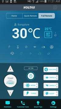 Voltas All Weather AC Remote screenshot 3