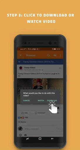 Video Downloader for facebook screenshot 1