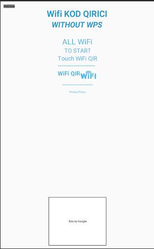 WiFi CODE BREAKER WITHOUT WPS screenshot 1