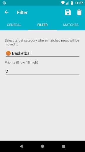 Feedfilter - Twitter, News, RSS, Atom... screenshot 7