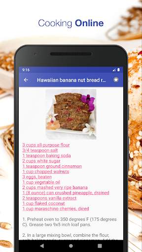 Bread recipes free offline app screenshot 3